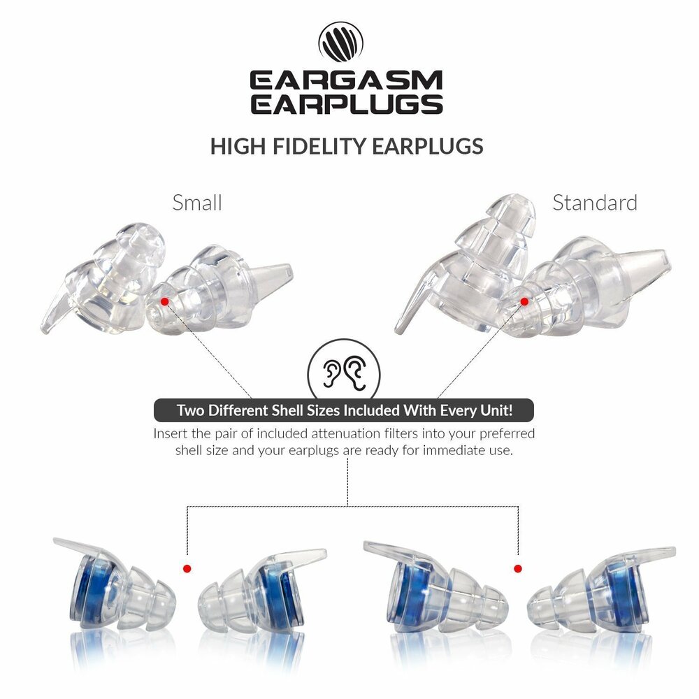 Eargasm High Fidelity Earplugs (Pink)