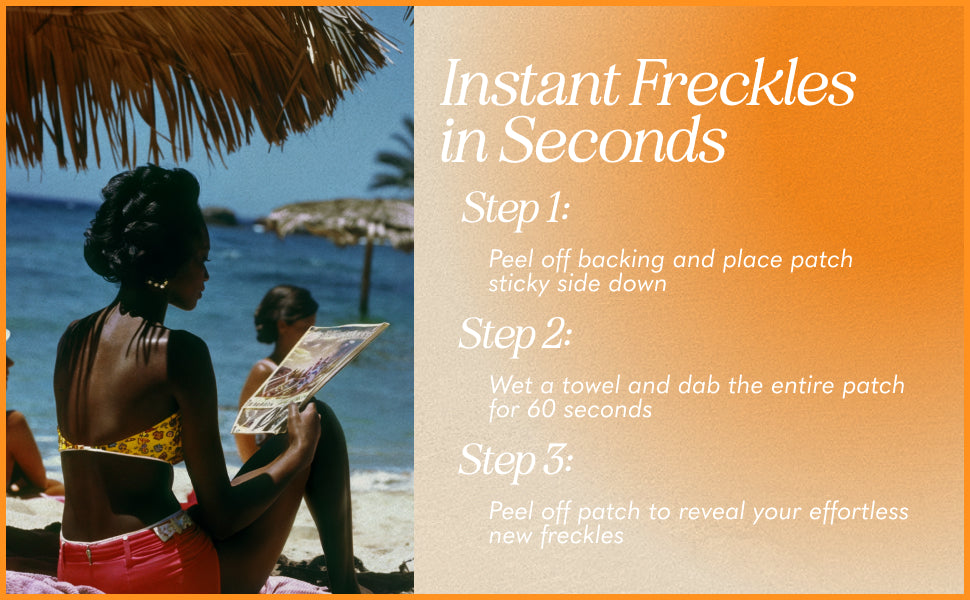 Fazit: Gold Glitter Freckles Patches