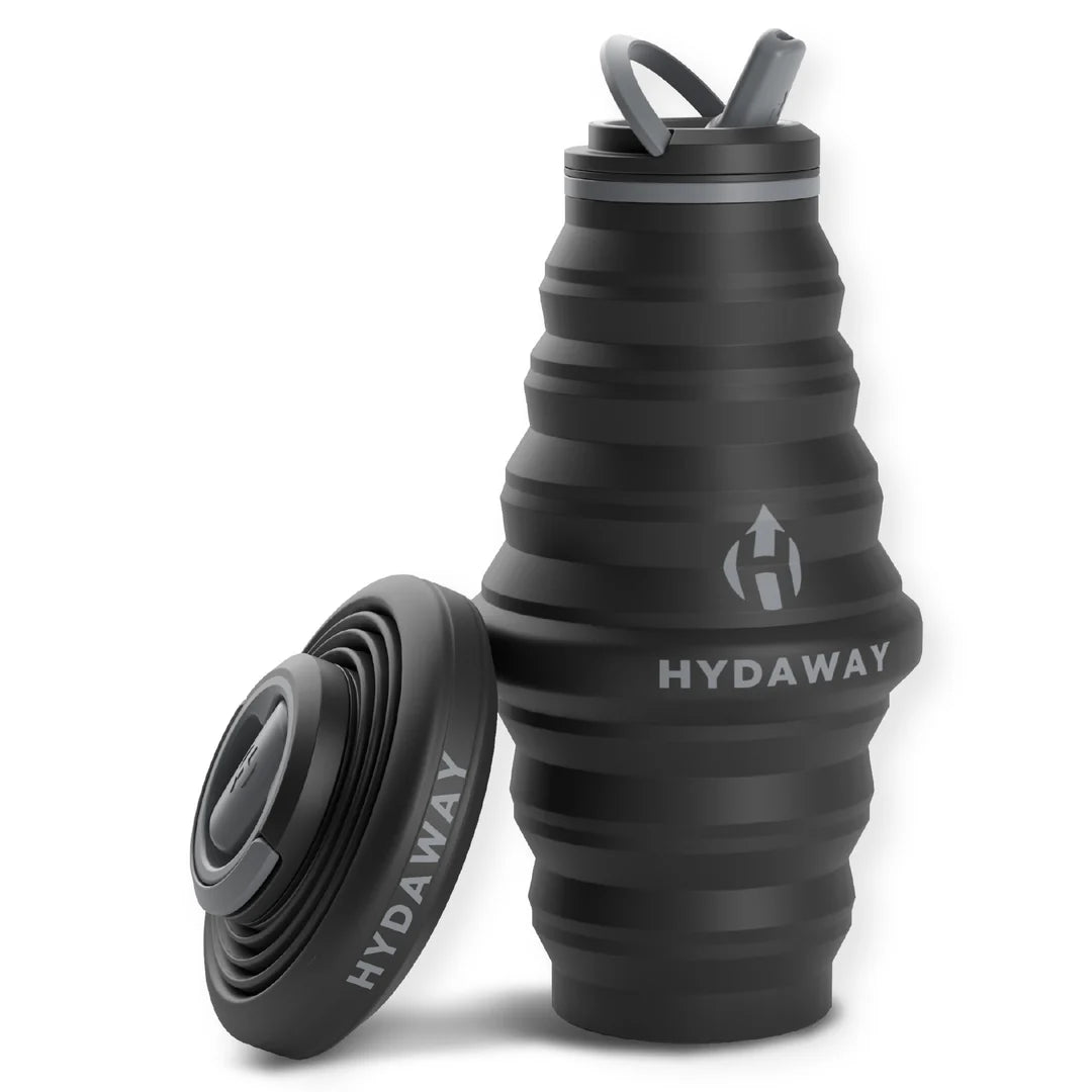 Hydaway Collapsible Water Bottle - Black
