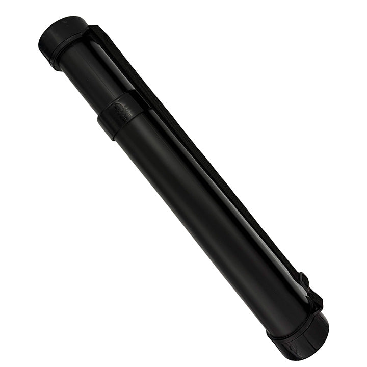 Extendable Poster Tube (Black with Black Trim)