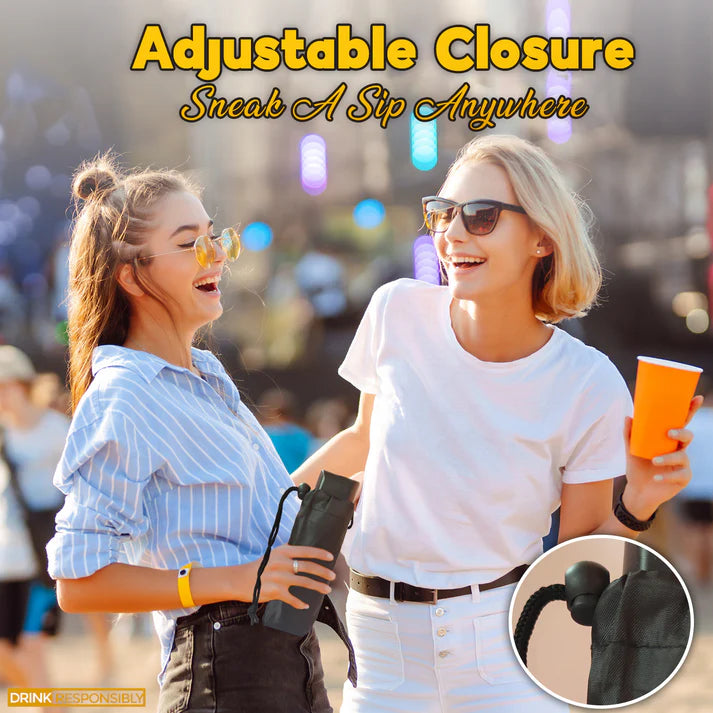 Smuggle Your Booze: Umbrella Flask