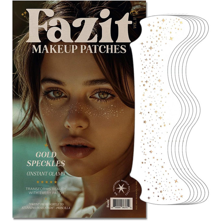 Fazit Gold Glitter Freckles Patches