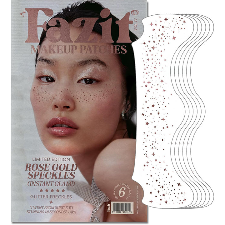 Fazit Rose Gold Glitter Freckles Patches