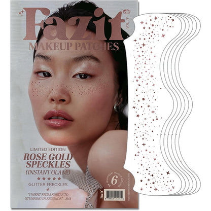 Fazit Rose Gold Glitter Freckles Patches