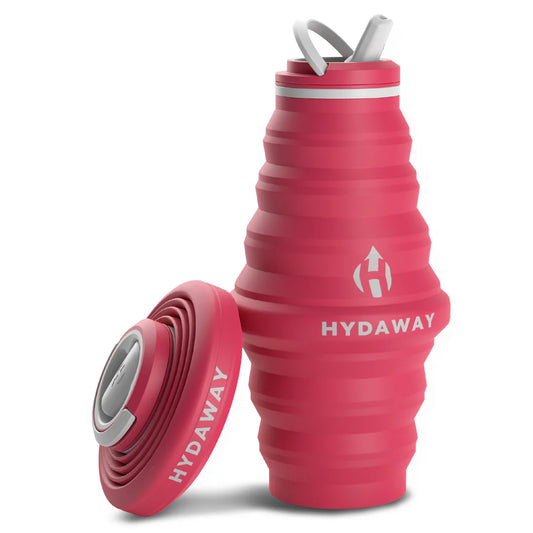 Hydaway Collapsible Water Bottle - Raspberry