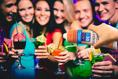 Smuggle Your Booze: SPF 30 Sunscreen Flask