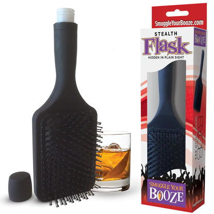 Smuggle Your Booze: Hair Brush Flask