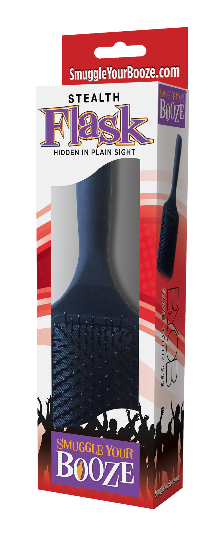 Smuggle Your Booze: Hair Brush Flask
