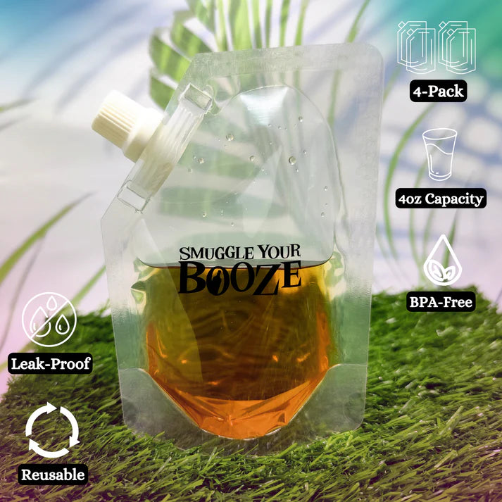 Smuggle Your Booze: Soft Flasks