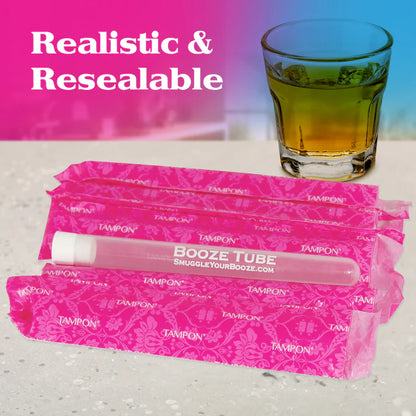 Smuggle Your Booze: Fake Tampon Flasks