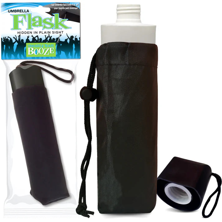 Smuggle Your Booze: Umbrella Flask