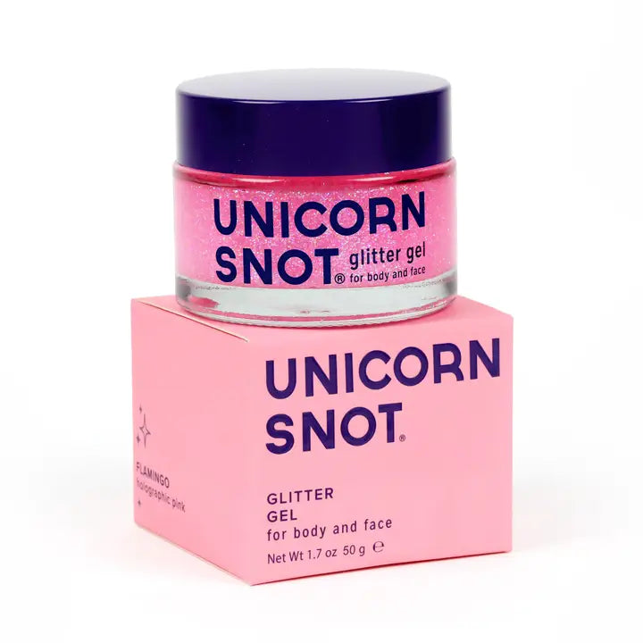 Unicorn Snot Body Glitter Gel - Flamingo